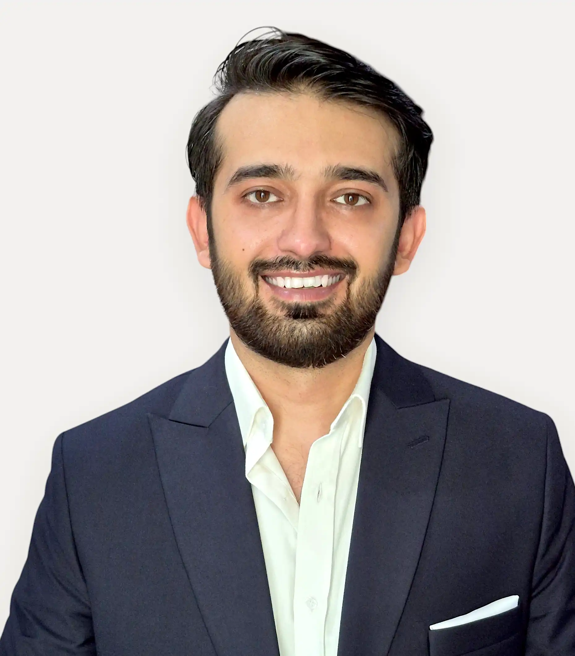 Nauman Riaz, an in-house healthcare marketer and search visibility consultant.